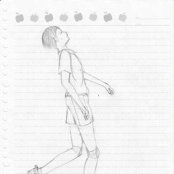 初描き