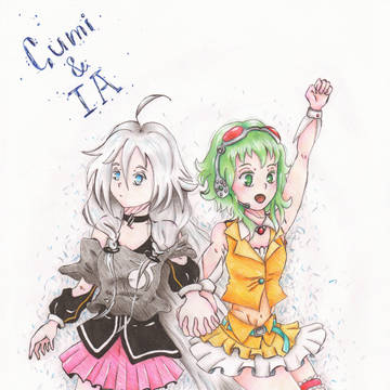 Vocaloid Gumi and IA