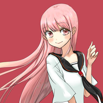 Pink hair