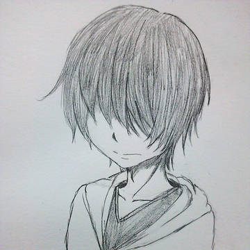 メカクレ男子