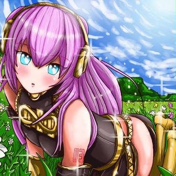 巡音ルカを描いてみた（動画用）