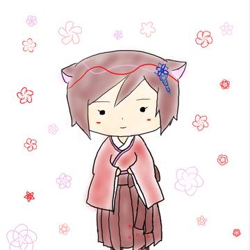 うちの子お絵描き