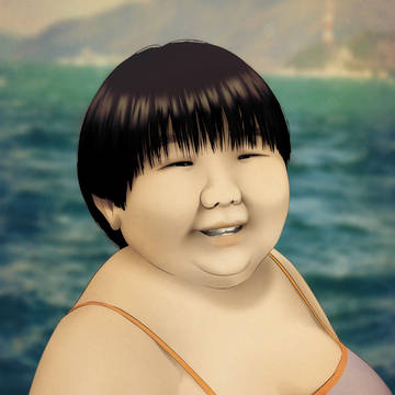 漁港の子