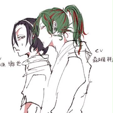 柿原と森久保って
