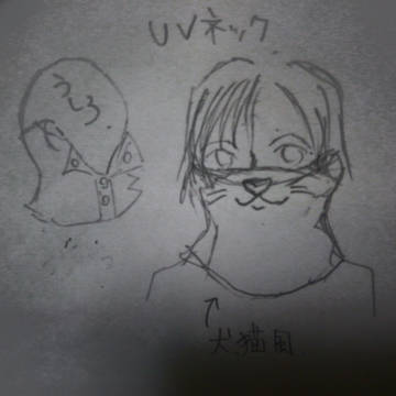 uvフェイスカバー