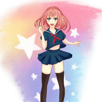 セーラー服少女