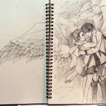 Me and Levi :">