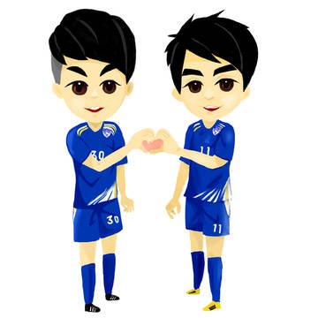 台湾スポーツ大学のサッカー選手