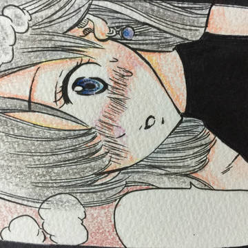 模写 女の子