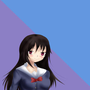黒髪少女