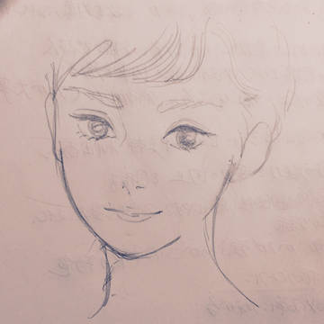 勉強しながら落書きはじめて身に入らずクズ