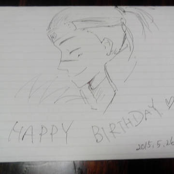 イルカ先生お誕生日おめでとぉぉおぉ！！！ございます。