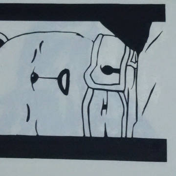 ベポ〔切り絵〕