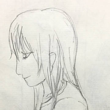 横顔