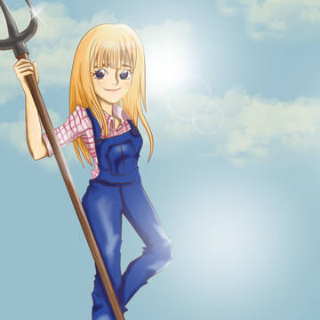 Harvest moon for girl fan art