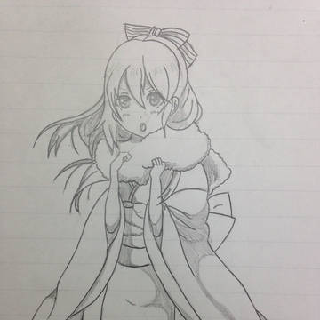 お正月にこちゃん