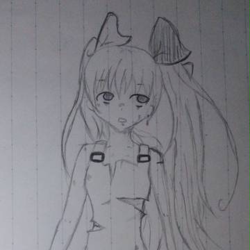 WIXOSS  タマ  ボロボロにしてみた。