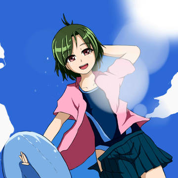 暑いの～(-∀-)