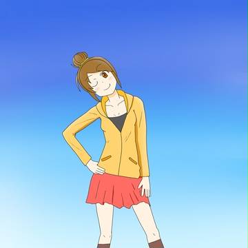 女の子