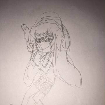 イカちゃん落書き