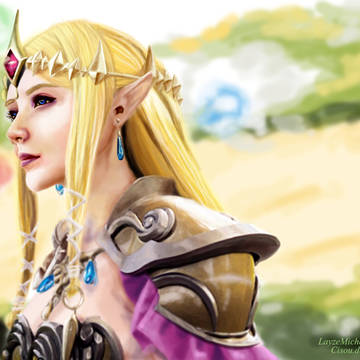 Zelda Cosplay Fan Art