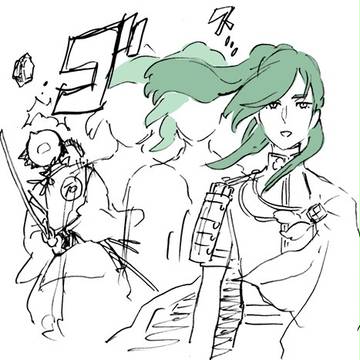 とうらぶラフ描きまとめ(2)