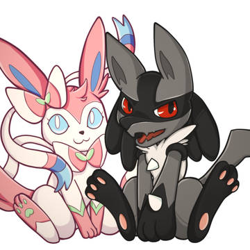 Ninfia + Lucario