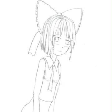 霊夢ちゃんラフ3