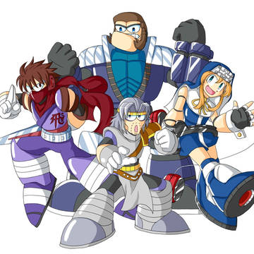 ロックマン∞3　ボス絵その２