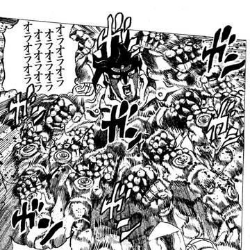 突きの速さ比べ