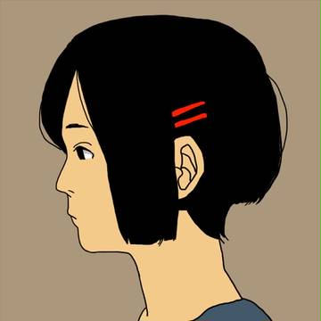 横顔