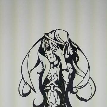切り絵 パンドラ