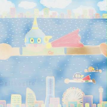 『空を飛ぶ男』