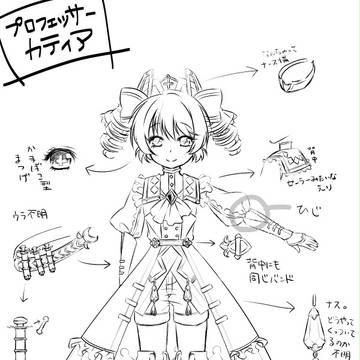 【白猫プロジェクト】カティア外見まとめ