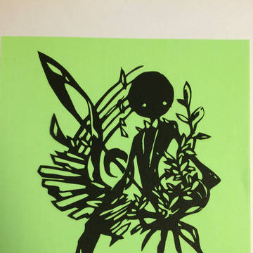 deemo切り絵