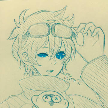 レオくん落書き
