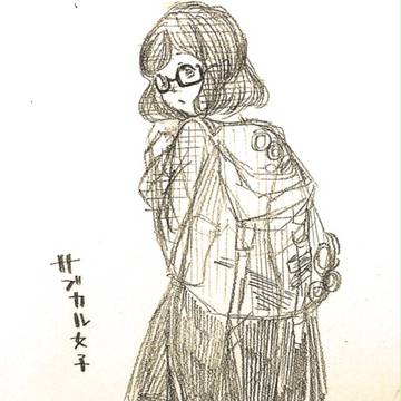 鉛筆らくがき