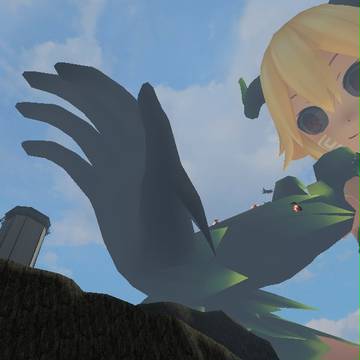 ドラゴン娘との攻防
