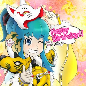 ヒメルダウインドウキュウエモンイザヨイブルースカイ