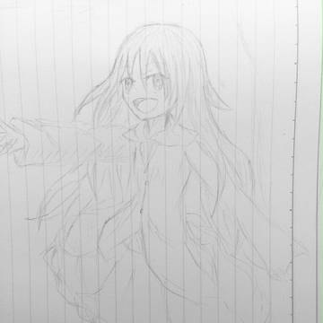創作イラスト 途中版