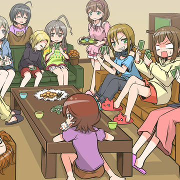 女子寮土曜日の夜