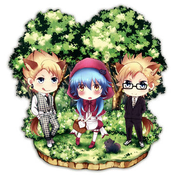 【DMMd】【ウイトリ蒼】赤ずきん