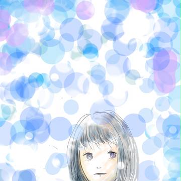 笑わない子