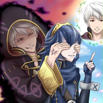 「だ~れだ…?」「ルフレさん!」