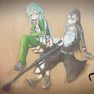 シノン、キリト＿１