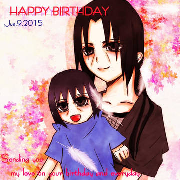 うちはイタチ兄さん誕生祭絵