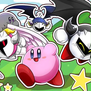 ゲームの球体達がアニカビの世界に行く話