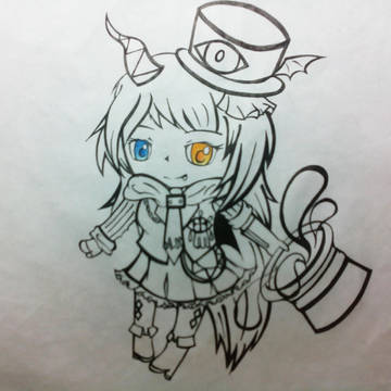 【落書き／Original character】M.K