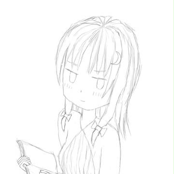 パチュリーさまラフ1