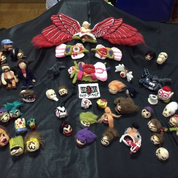 [LIVE A LIVE]を羊毛フェルトでほぼ全キャラ作りました